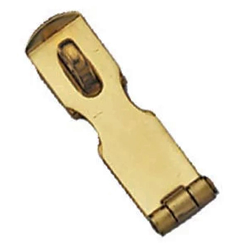 Hasp Polished Brass 3 in.